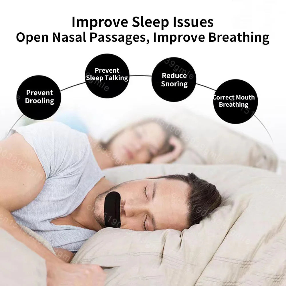 Anti-Snoring Mouth Tape Sleep Strip 