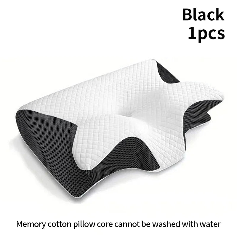 New 2 in 1 Ergonomic Memory Foam Pillow