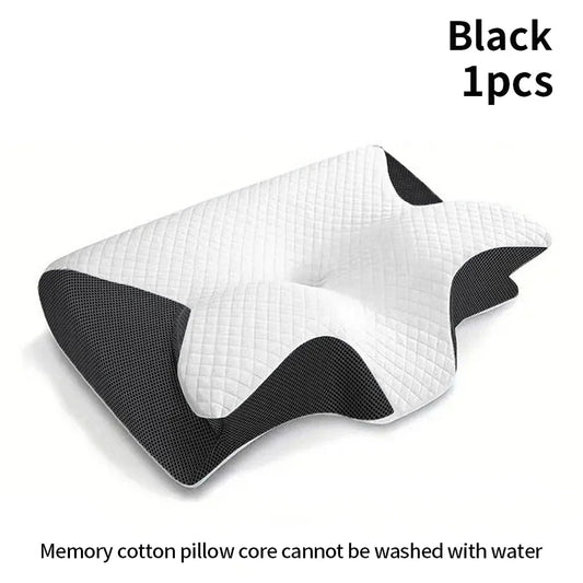 New 2 in 1 Ergonomic Memory Foam Pillow