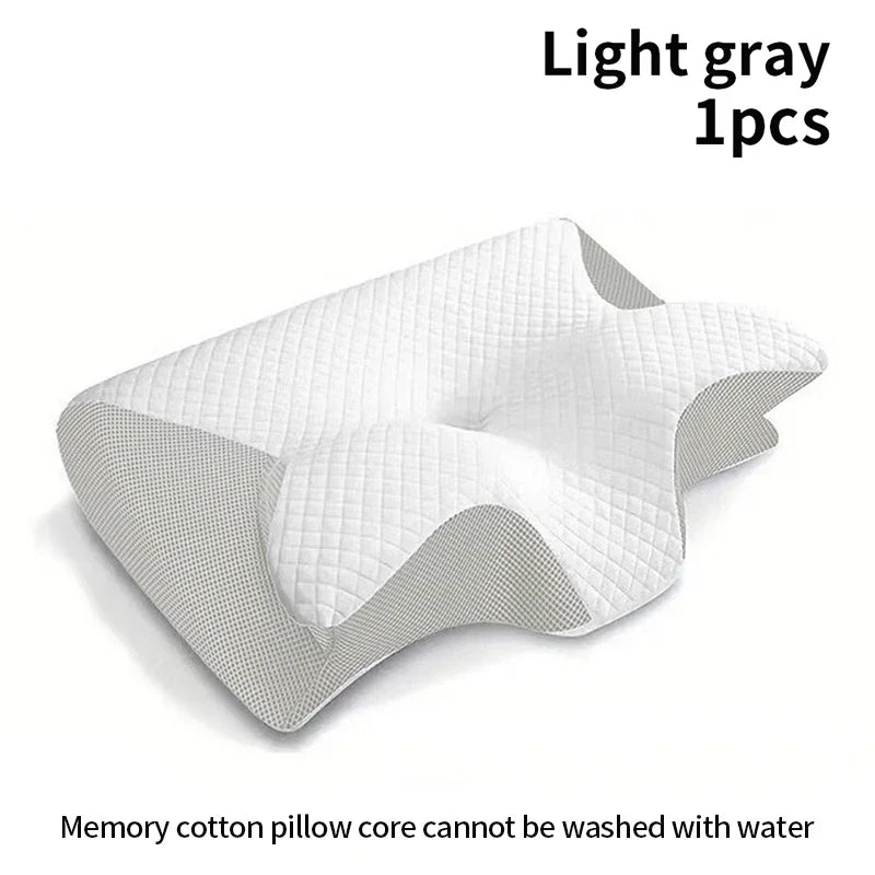 New 2 in 1 Ergonomic Memory Foam Pillow