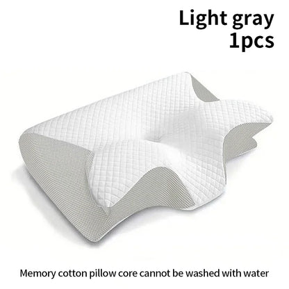 New 2 in 1 Ergonomic Memory Foam Pillow